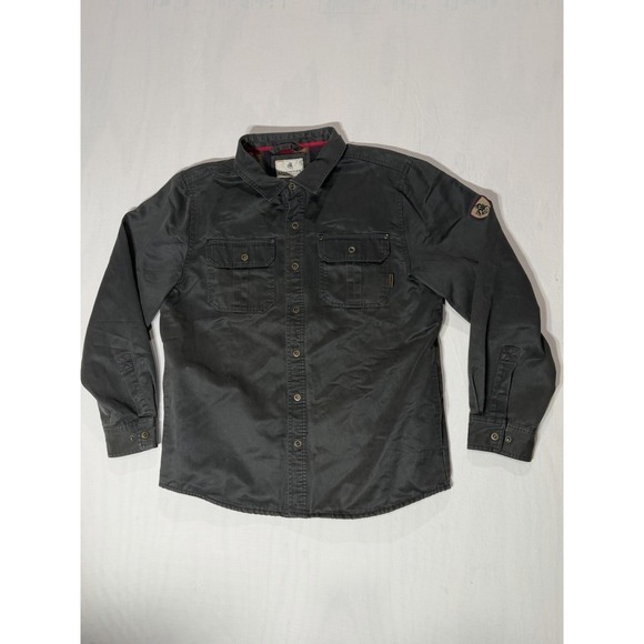Legendary Whitetails Other - Legendary Whitetails Shirt Mens Large Gray Flannel Lined Workwear Outdoors